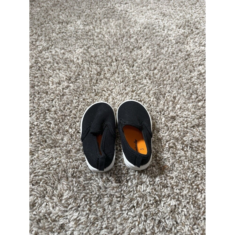 Modern Garanimals Black Canvas Slip-On Comfort Toddler Crib Shoes Size 3